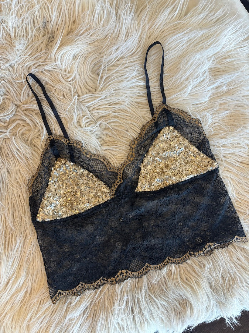 Moonbeam Sequin Bra-lette 2.0