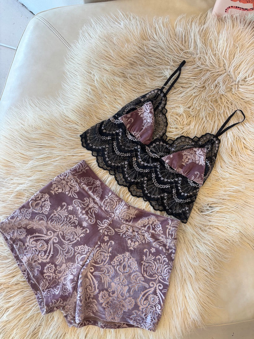 Olivia Velvet Shorties