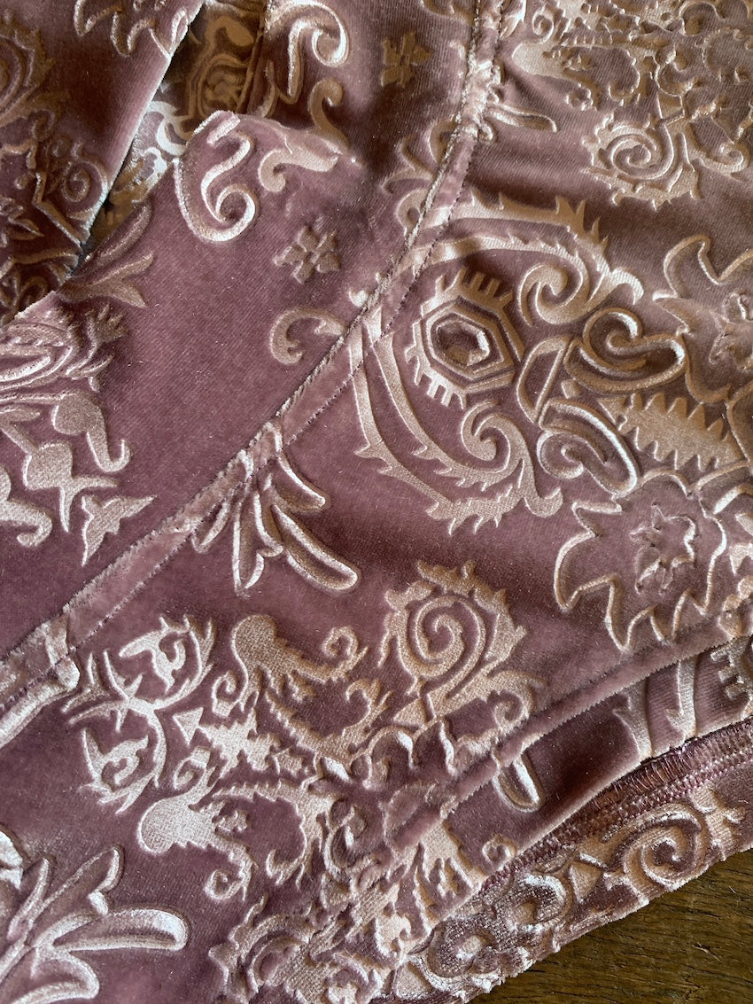 Embossed Illustrious velvet - Briefs