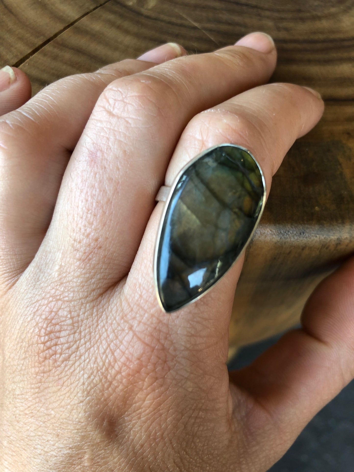 Labradorite Ring