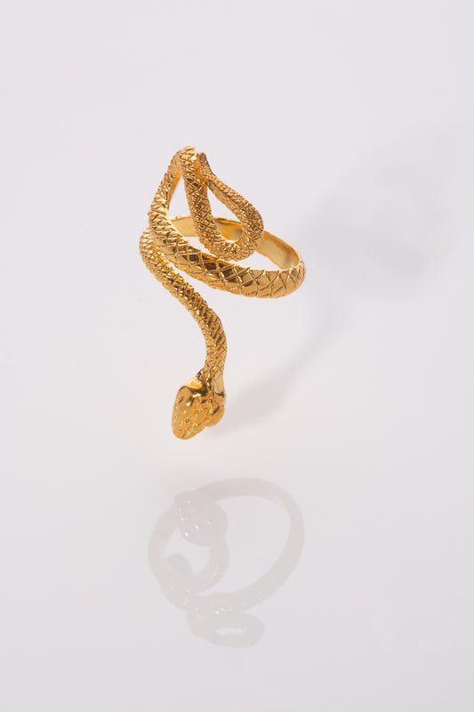 Serpent Ring Gold