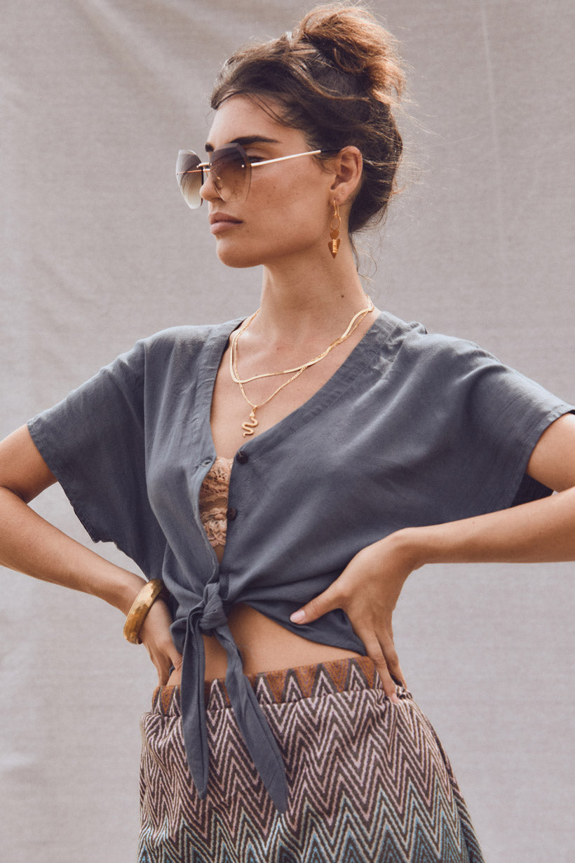 Savanna Top - STEEL