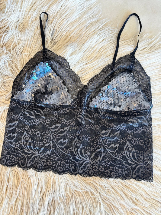 Moonshadow Sequin Bra-lette