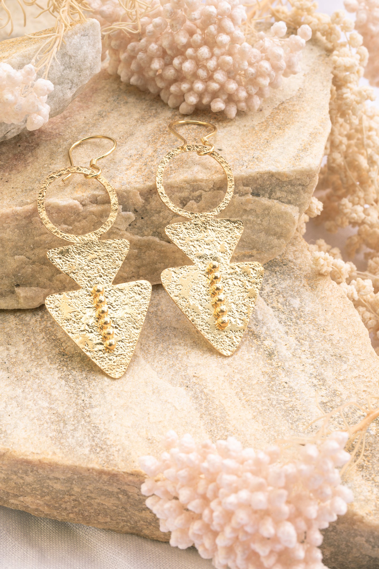 Sumeria Earrings Gold