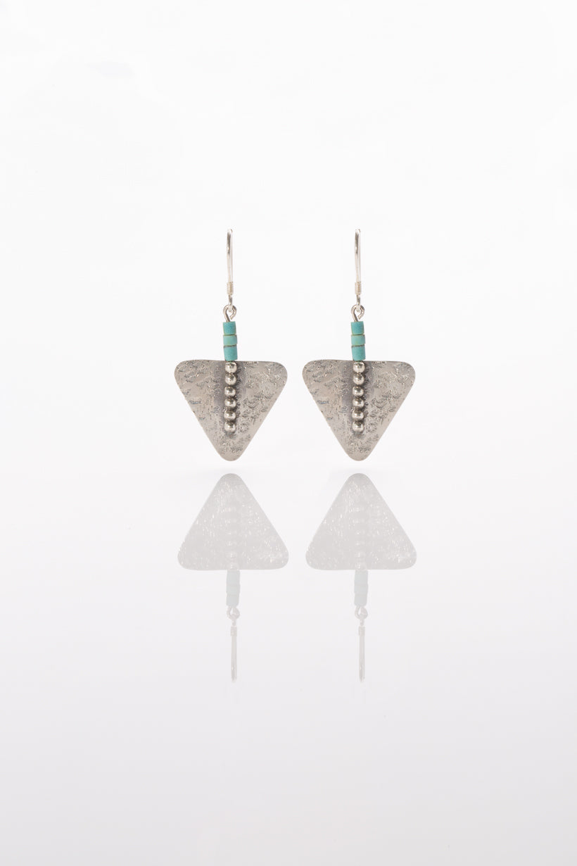 Prism Earrings ~ Sterling silver